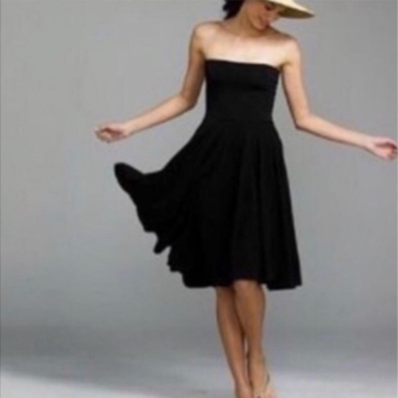 J. CREW Silk Strapless Dress in Chocolate Brown - Picture 15 of 15